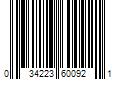 Barcode Image for UPC code 034223600921