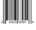 Barcode Image for UPC code 034223630546