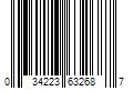 Barcode Image for UPC code 034223632687