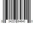 Barcode Image for UPC code 034223646400