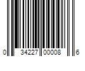 Barcode Image for UPC code 034227000086