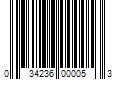 Barcode Image for UPC code 034236000053