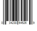 Barcode Image for UPC code 034238645269