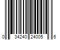 Barcode Image for UPC code 034240240056