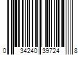 Barcode Image for UPC code 034240397248