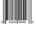 Barcode Image for UPC code 034240445468