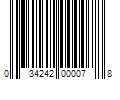 Barcode Image for UPC code 034242000078