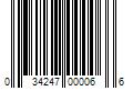 Barcode Image for UPC code 034247000066