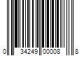 Barcode Image for UPC code 034249000088