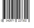 Barcode Image for UPC code 0342571227302