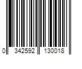 Barcode Image for UPC code 0342592130018