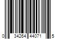 Barcode Image for UPC code 034264440715