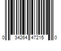 Barcode Image for UPC code 034264472150