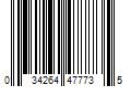 Barcode Image for UPC code 034264477735