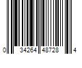 Barcode Image for UPC code 034264487284