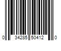 Barcode Image for UPC code 034285504120