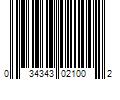 Barcode Image for UPC code 034343021002