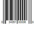 Barcode Image for UPC code 034351000068