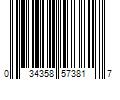 Barcode Image for UPC code 034358573817