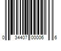 Barcode Image for UPC code 034407000066