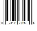 Barcode Image for UPC code 034411011676