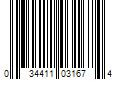 Barcode Image for UPC code 034411031674