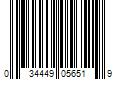 Barcode Image for UPC code 034449056519