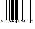 Barcode Image for UPC code 034449115827