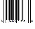 Barcode Image for UPC code 034449518376