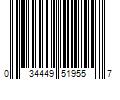 Barcode Image for UPC code 034449519557