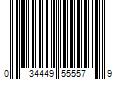 Barcode Image for UPC code 034449555579