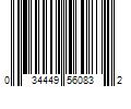 Barcode Image for UPC code 034449560832