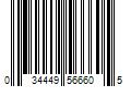 Barcode Image for UPC code 034449566605