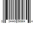 Barcode Image for UPC code 034449569644