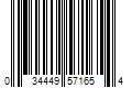 Barcode Image for UPC code 034449571654