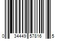 Barcode Image for UPC code 034449578165