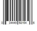 Barcode Image for UPC code 034449581646