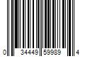 Barcode Image for UPC code 034449599894