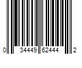 Barcode Image for UPC code 034449624442