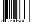 Barcode Image for UPC code 034449628587