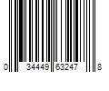 Barcode Image for UPC code 034449632478