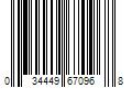 Barcode Image for UPC code 034449670968