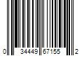 Barcode Image for UPC code 034449671552