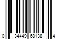 Barcode Image for UPC code 034449681384