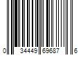 Barcode Image for UPC code 034449696876