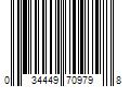 Barcode Image for UPC code 034449709798