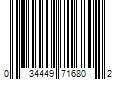 Barcode Image for UPC code 034449716802