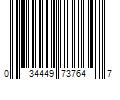 Barcode Image for UPC code 034449737647