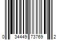 Barcode Image for UPC code 034449737692