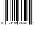 Barcode Image for UPC code 034449763981